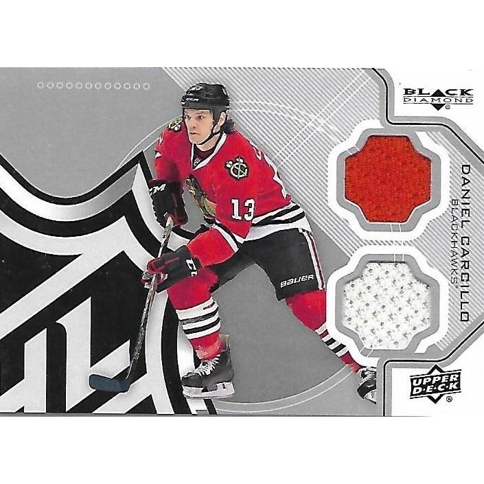 2012-13 Upper Deck Black Diamond Daniel Carcillo Jersey BB CHI