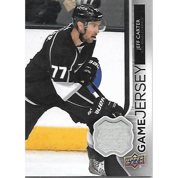2014-15 Upper Deck Jeff Carter Game Jersey BB LAK