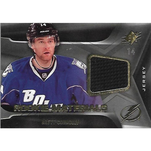 2011-12 Upper Deck SPx Brett Connolly Rookie Materials Jersey BB TBL