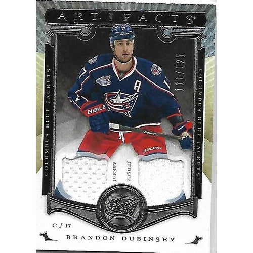 2015-16 Upper Deck Artifacts Brandon Dubinsky Jersey /125 BB CLB