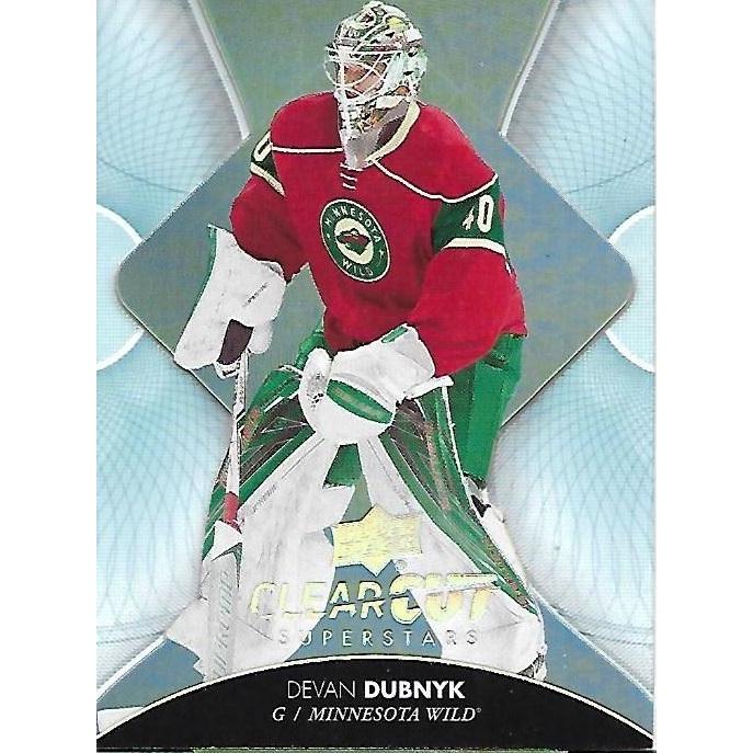 2017-18 Upper Deck Devan Dubnyk Clear Cut Superstars SP MIN