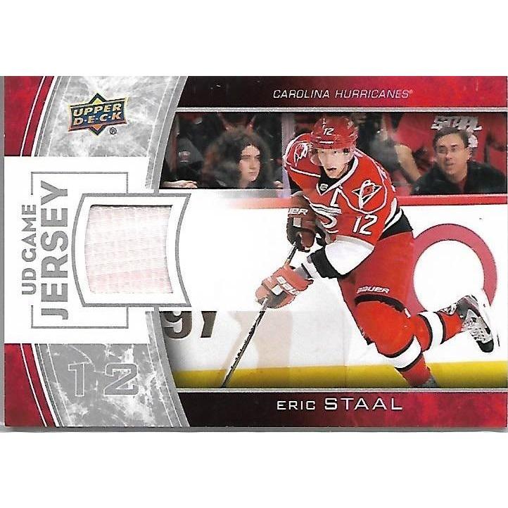 2013-14 Upper Deck Eric Staal Game Jersey BB CAR