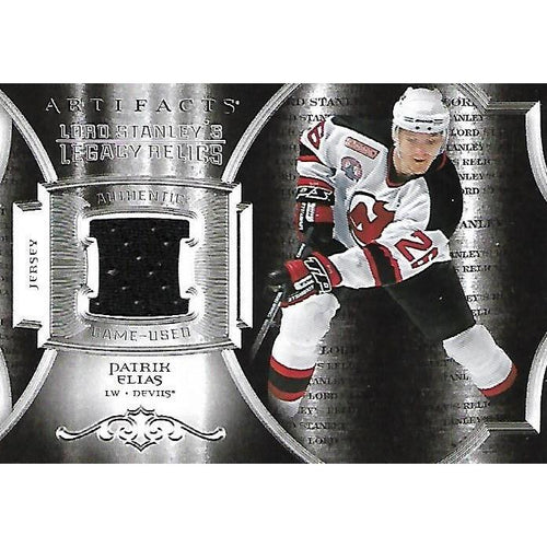 2015-16 Artifacts Patrik Elias Lord Stanley's Legacy Relics Jersey BB NJD