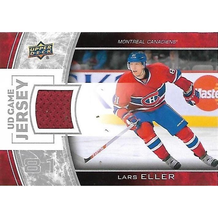 2013-14 Upper Deck Lars Eller Game Jersey BB MTL