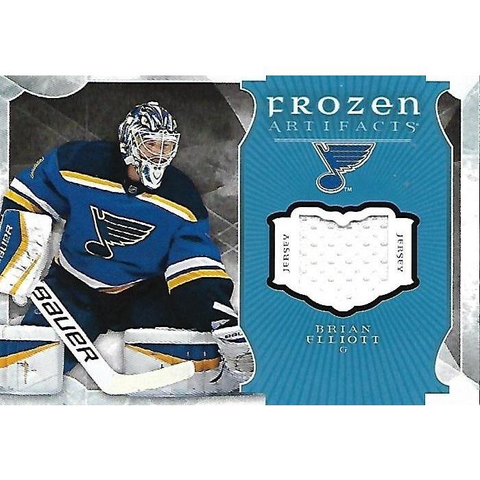 2015-16 Artifacts Brian Elliott Frozen Artifacts Jersey BB STL