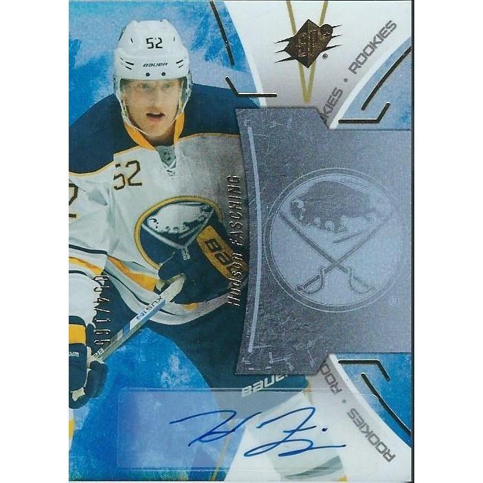 2016-17 Upper Deck SPx Hudson Fasching Rookie Autograph /165 BB BUF