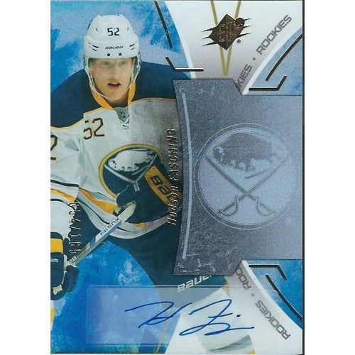 2016-17 Upper Deck SPx Hudson Fasching Rookie Autograph /165 BB BUF