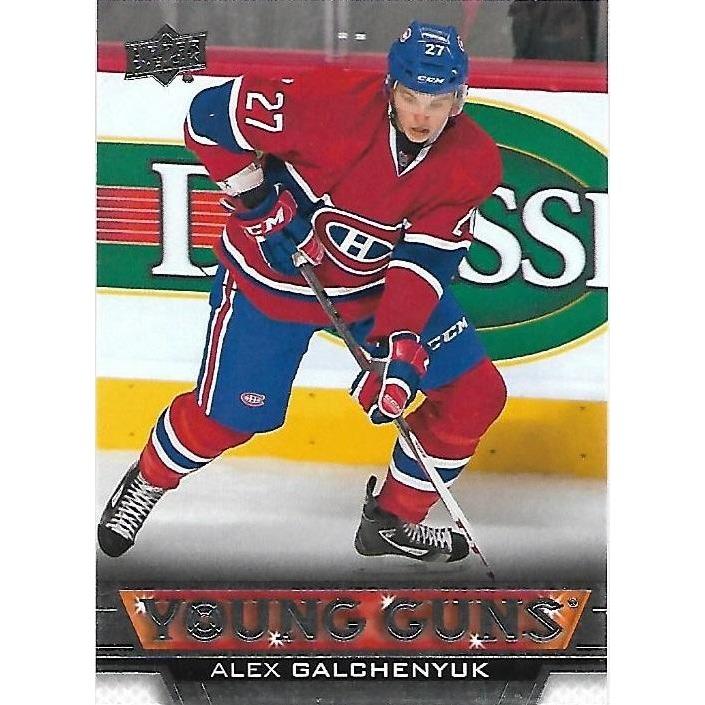 2013-14 Upper Deck Alex Galchenyuk Young Guns Rookie #203 MTL