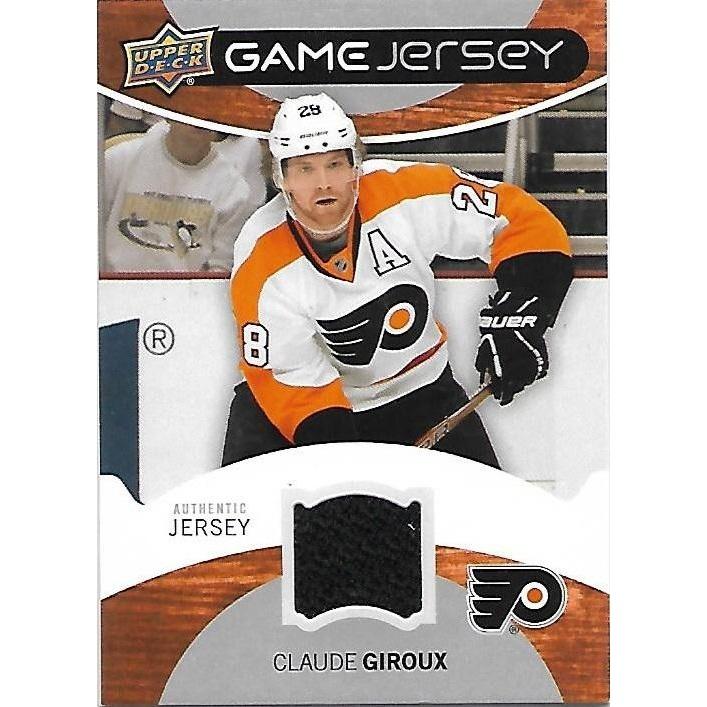 2012-13 Upper Deck Claude Giroux Game Jersey BB PHI