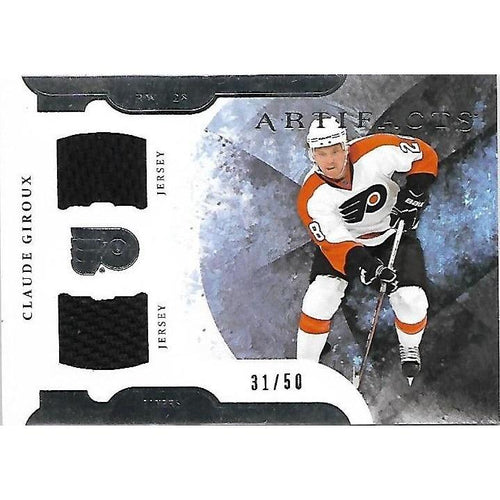2011-12 Upper Deck Artifacts Claude Giroux Jersey /50 PHI