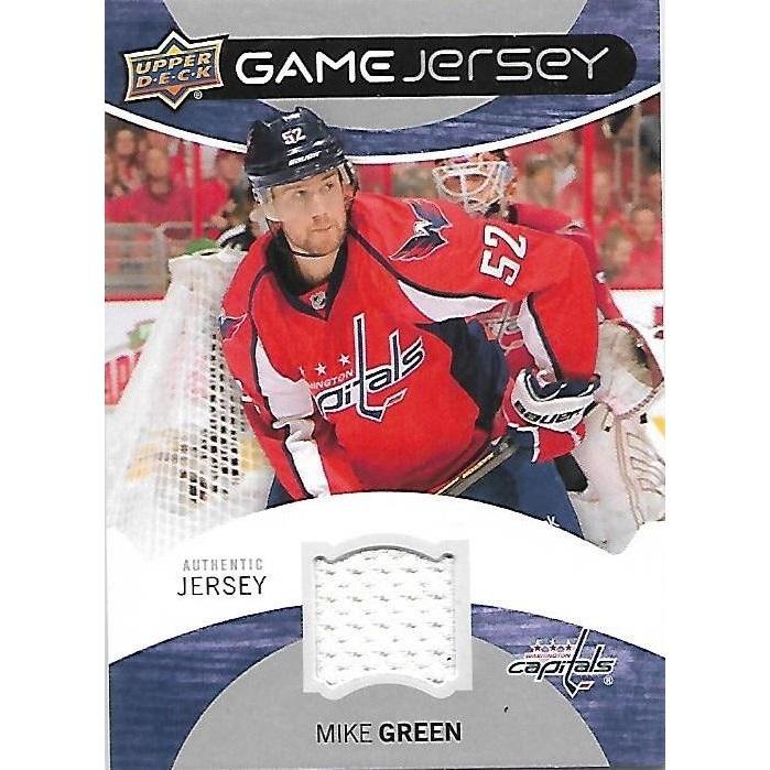 2012-13 Upper Deck Mike Green Game Jersey BB WSH