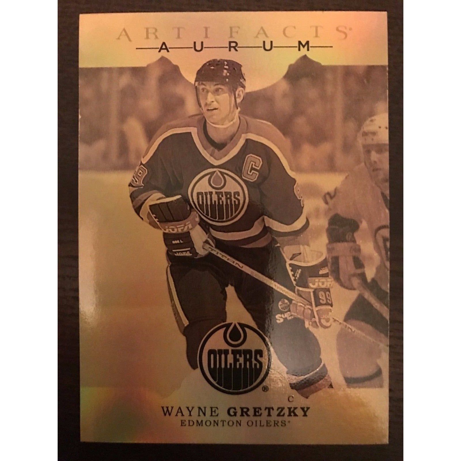 2016-17 Upper Deck Artifacts Wayne Gretzky Aurum Gold #A-41 EDM