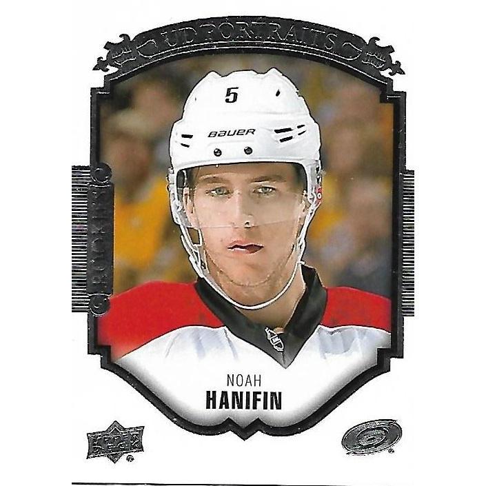 2015-16 Upper Deck Noah Hanifin Rookie Portraits #P-81 CAR