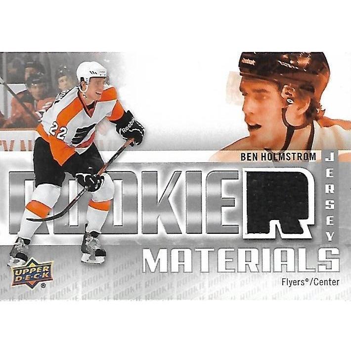 2011-12 Upper Deck Ben Holmstrom Rookie Materials Jersey BB PHI
