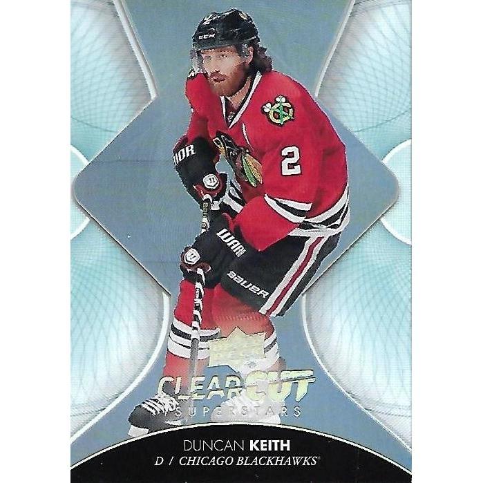 2017-18 Upper Deck Duncan Keith Clear Cut Superstars SP CHI