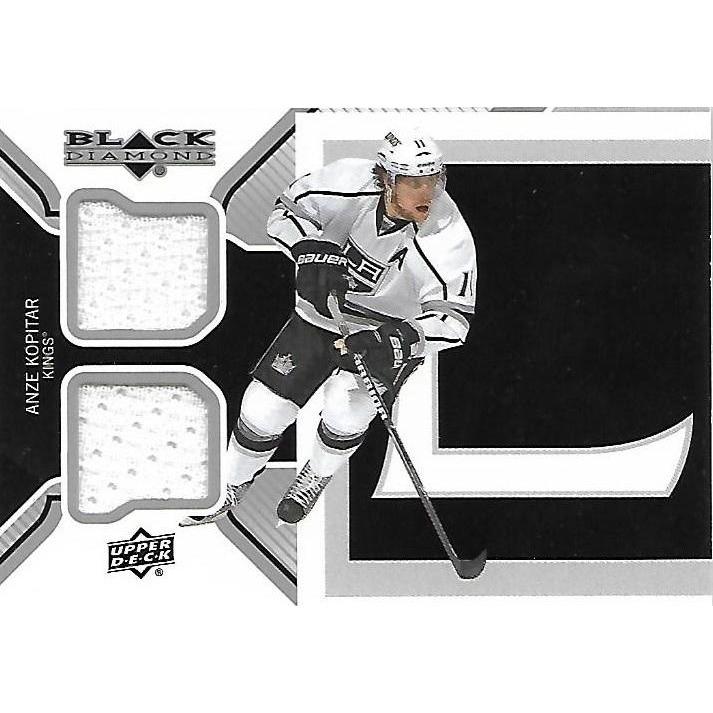 2013-14 Upper Deck Black Diamond Anze Kopitar Jersey BB LAK