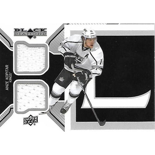 2013-14 Upper Deck Black Diamond Anze Kopitar Jersey BB LAK