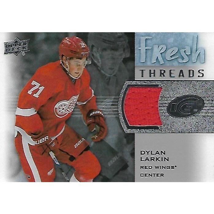 2015-16 Upper Deck Ice Dylan Larkin Fresh Threads Rookie Jersey BB DET