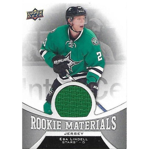 2016-17 Upper Deck Esa Lindell Rookie Materials Jersey BB DAL