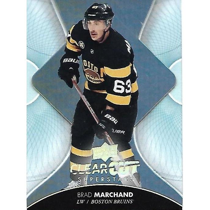 2017-18 Upper Deck Brad Marchand Clear Cut Superstars SP BOS