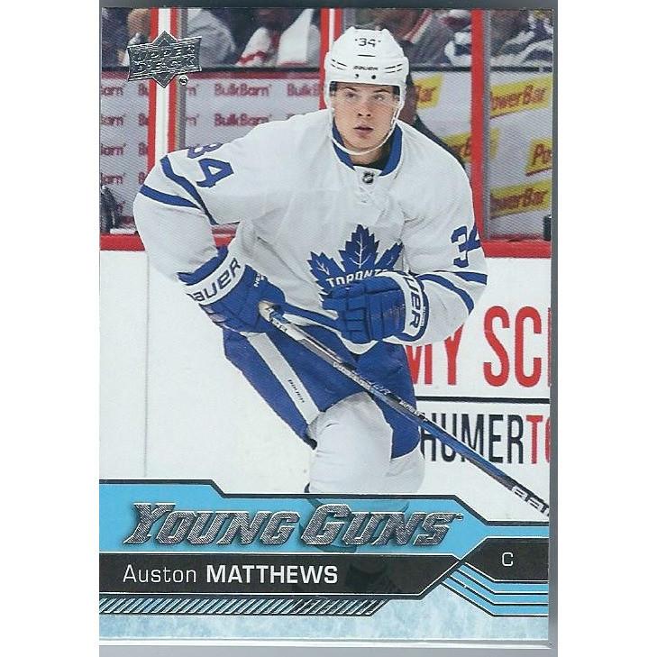 2016-17 Upper Deck Auston Matthews Young Guns Rookie #201 TOR