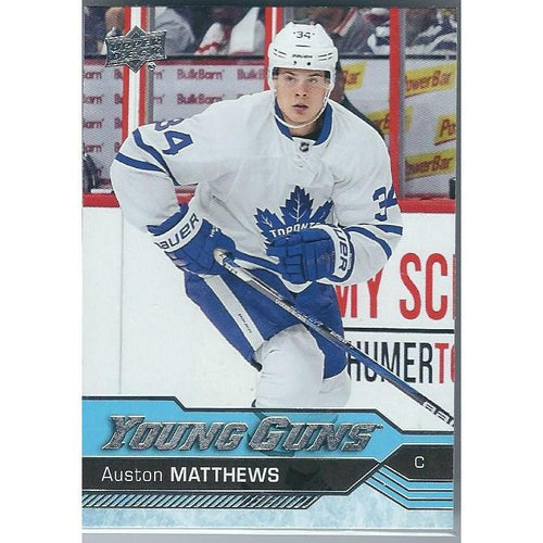 2016-17 Upper Deck Auston Matthews Young Guns Rookie #201 TOR