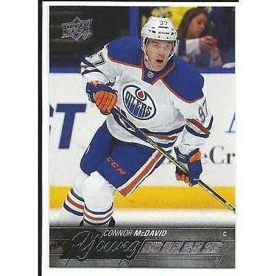 2015-16 Upper Deck Connor McDavid Young Guns Rookie #201 EDM