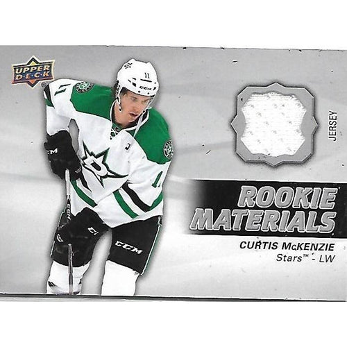 2014-15 Upper Deck Curtis McKenzie Rookie Materials Jersey BB DAL