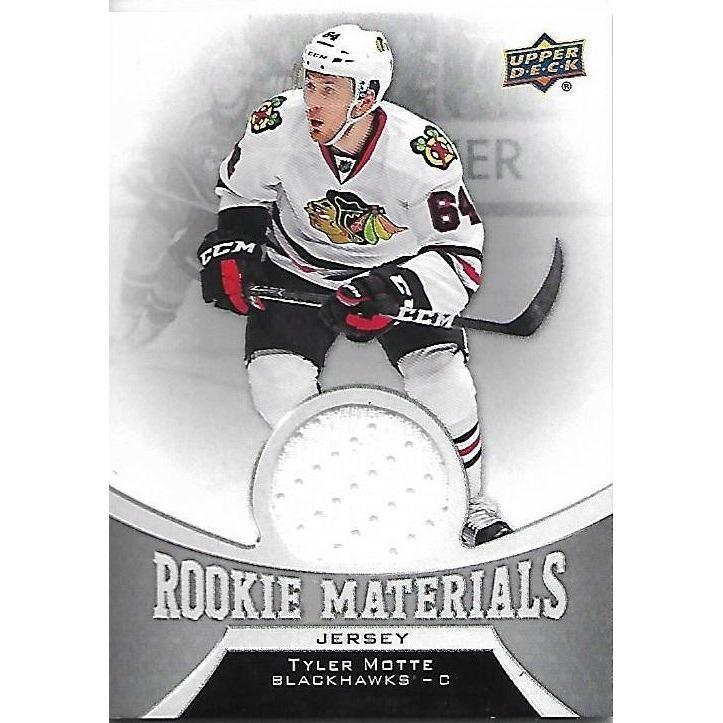 2016-17 Upper Deck Tyler Motte Rookie Materials Jersey BB CHI