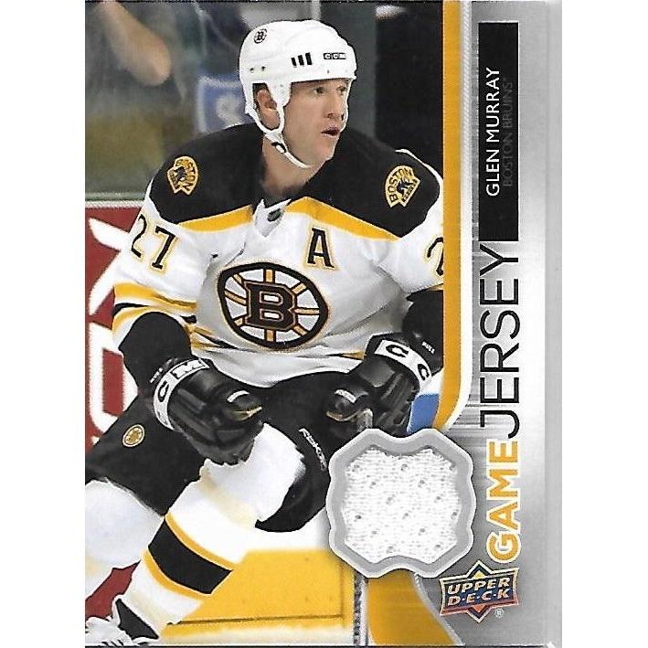 2014-15 Upper Deck Glen Murray Game Jersey BB BOS