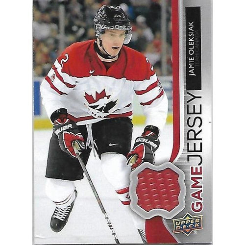 2014-15 Upper Deck Jamie Oleksiak Game Jersey BB PIT