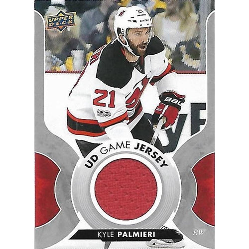 2017-18 Upper Deck Kyle Palmieri Game Jersey B NJD