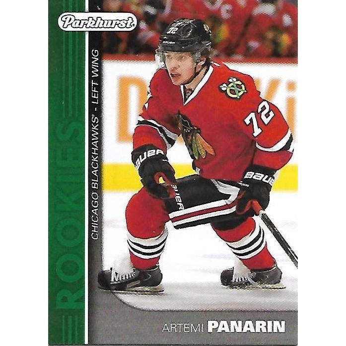 2015-16 Upper Deck Parkhurst Artemi Panarin Rookie Green CHI