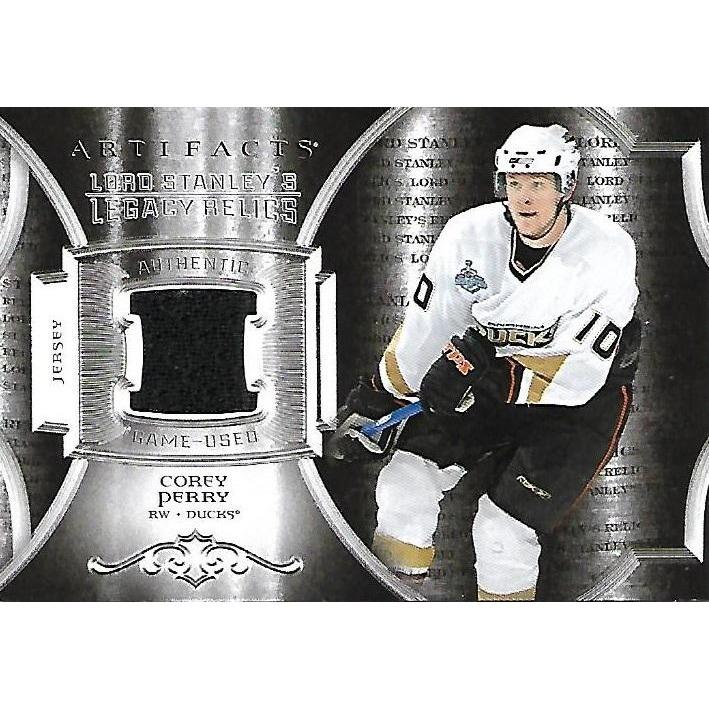 2015-16 Artifacts Corey Perry Lord Stanley's Legacy Relics Jersey BB ANA