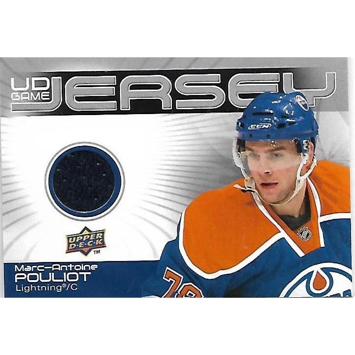 2010-11 Upper Deck Marc-Antoine Pouliot Game Jersey BB EDM