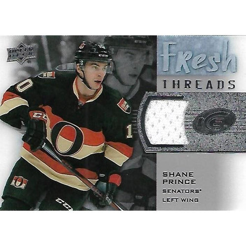 2015-16 Upper Deck Ice Shane Prince Fresh Threads Rookie Jersey BB OTT