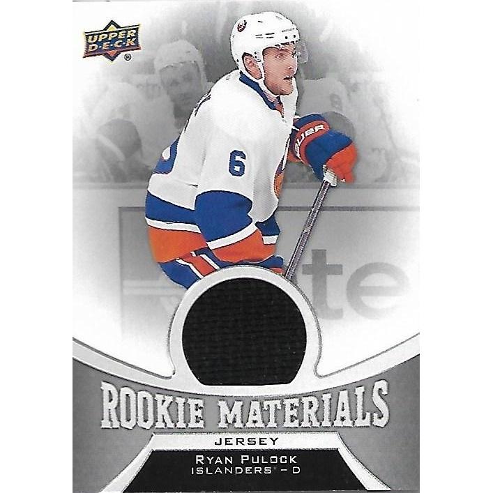 2016-17 Upper Deck Ryan Pulock Rookie Materials Jersey BB NYI