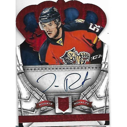 2013-14 Panini Crown Royale Jonathan Rheault Rookie Royalty Red /99 BB FLA