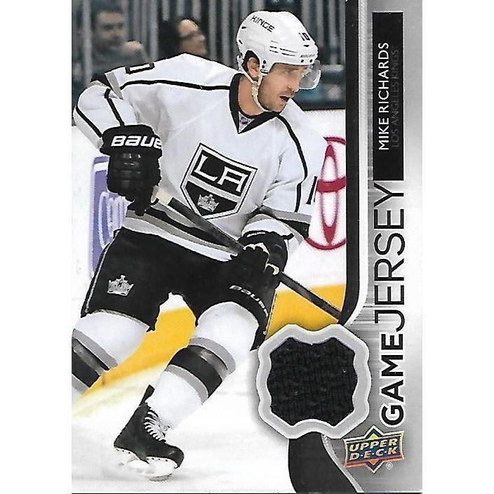 2014-15 Upper Deck Mike Richards Game Jersey BB LAK