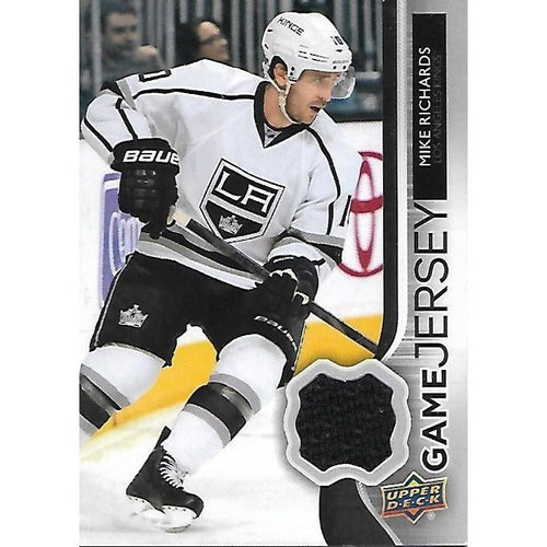 2014-15 Upper Deck Mike Richards Game Jersey BB LAK