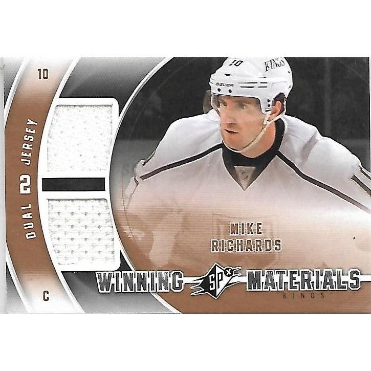 2011-12 Upper Deck SPx Mike Richards Winning Materials Jersey BB LAK