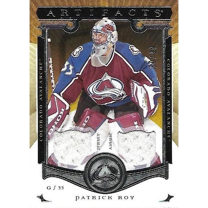 2015-16 Artifacts Patrick Roy Jersey /99 COL