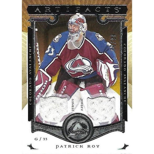 2015-16 Artifacts Patrick Roy Jersey /99 COL
