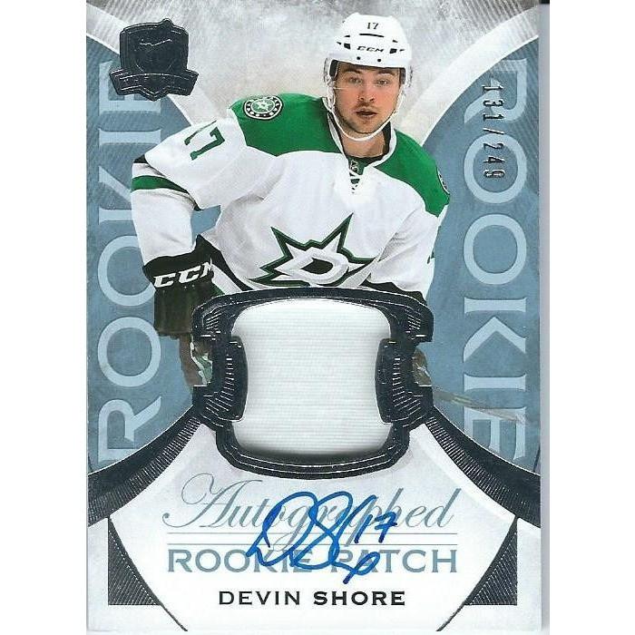 2015-16 Upper Deck The Cup Devin Shore RPA Rookie Patch Autograph /249 DAL