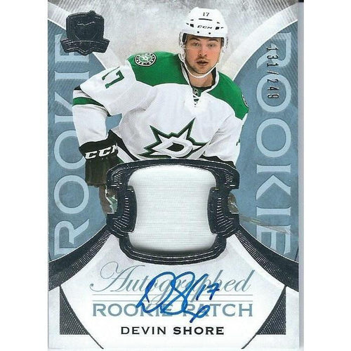 2015-16 Upper Deck The Cup Devin Shore RPA Rookie Patch Autograph /249 DAL