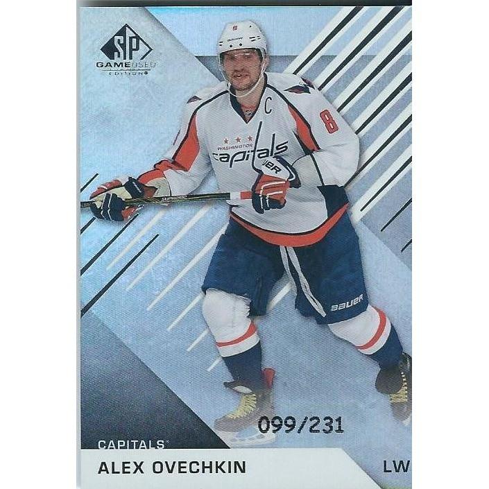 2016-17 SP Game Used Alex Ovechkin Player Age Parallel /231 WSH