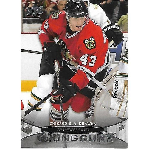 2011-12 Upper Deck Brandon Saad Young Guns Rookie #207 CHI