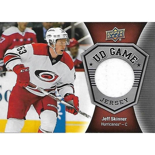 2016-17 Upper Deck Jeff Skinner Game Jersey BB CAR