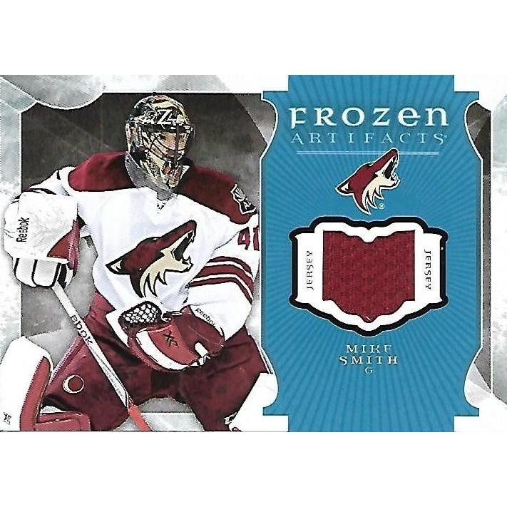 2015-16 Artifacts Mike Smith Frozen Artifacts Jersey BB ARI