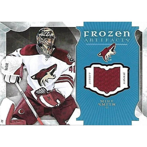 2015-16 Artifacts Mike Smith Frozen Artifacts Jersey BB ARI